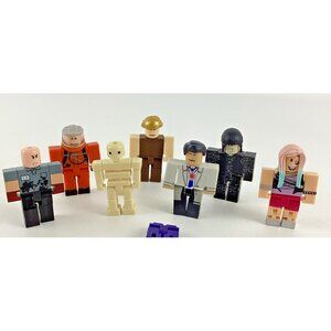 Roblox Video Game Character 7pc Figure Skeleton Astronaut Mix Match Lot